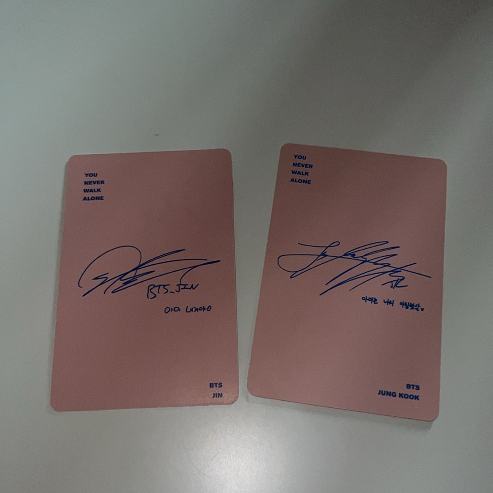 BTS photocards - Picture 2 of 2